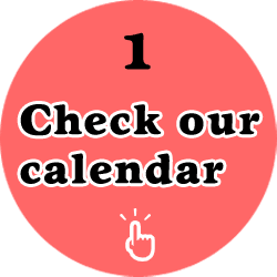 Check our calendar